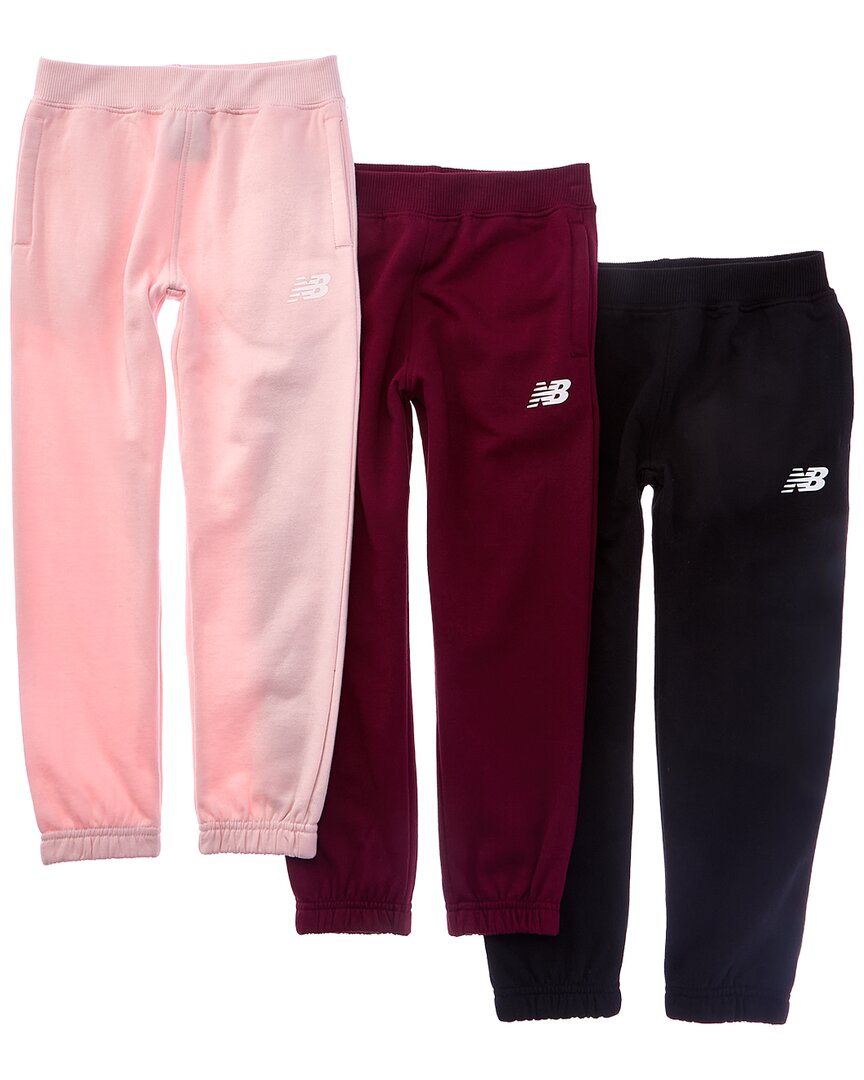 Комплект из 3 флисовых спортивных брюк New Balance, розовый
Комплект из 3 флисовых спортивных брюк New Balance, розовый