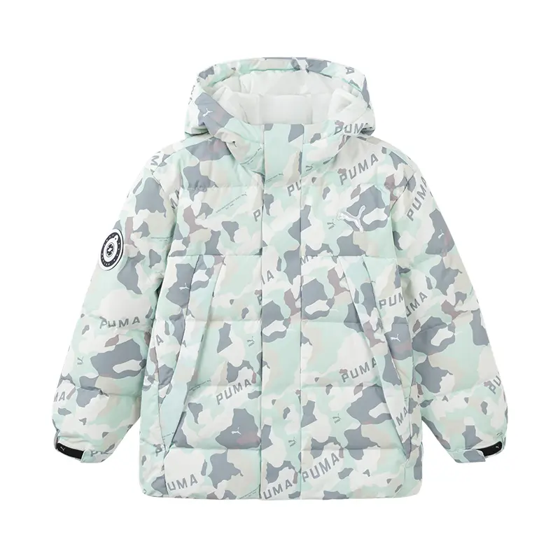 PUMA Пуховик Sportstyle Series green gray детский
PUMA Пуховик Sportstyle Series green gray детский