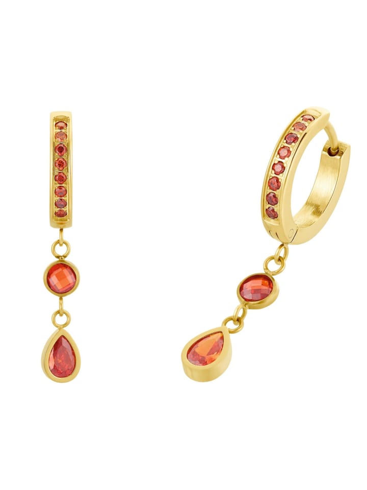 Amor Серьги-кольца из нержавеющей стали, покрытые IP-золотом
Amor Серьги-кольца из нержавеющей стали, покрытые IP-золотом