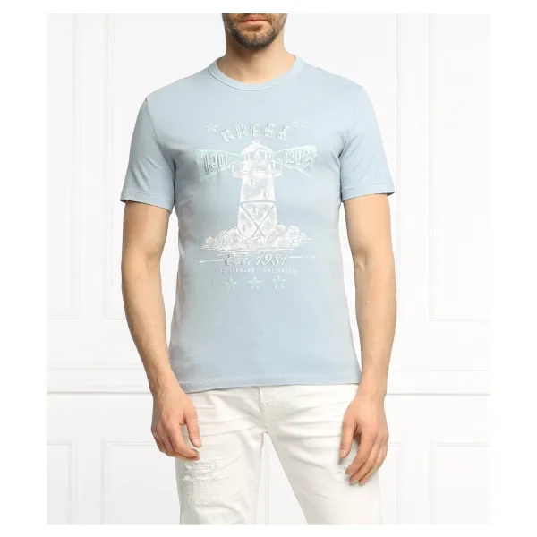 Футболка узкого кроя thewat Guess, синий
Футболка узкого кроя thewat Guess, синий