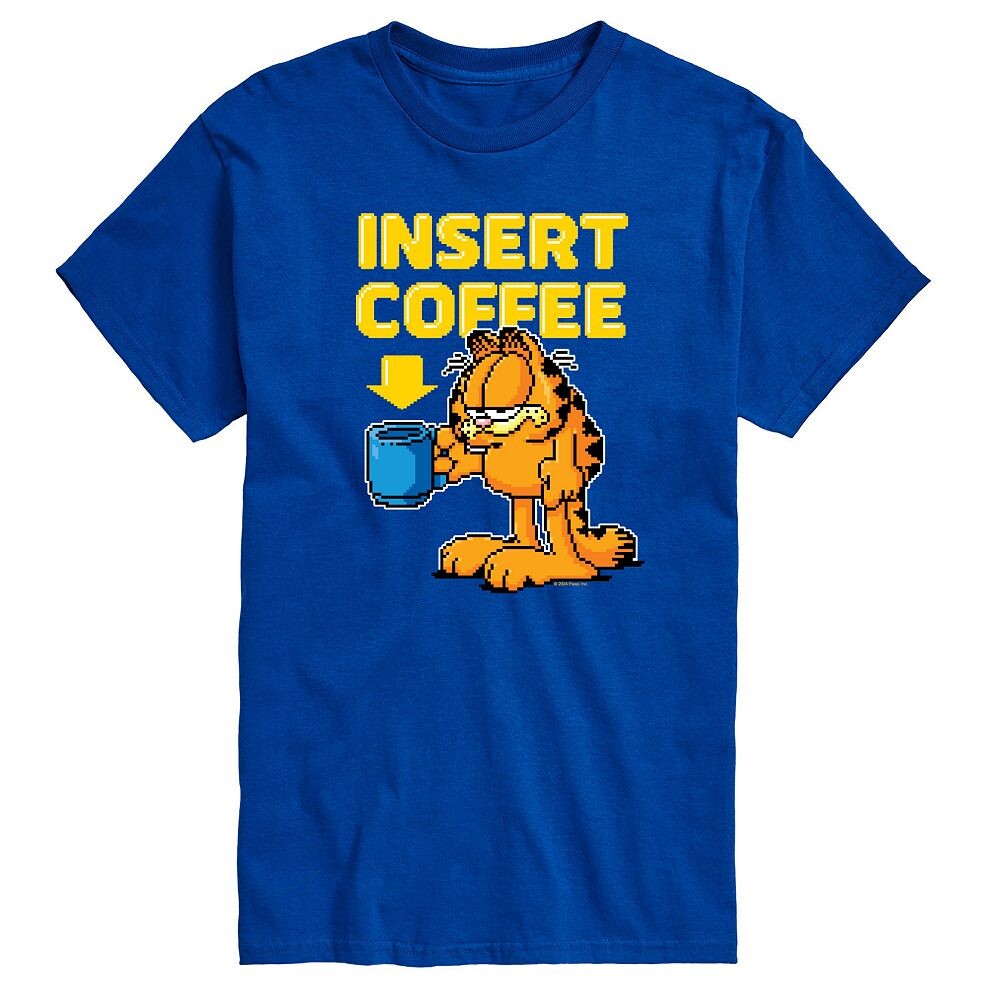 Мужская футболка с графическим рисунком Garfield Coffee Licensed Character, синий
Мужская футболка с графическим рисунком Garfield Coffee Licensed Character, синий