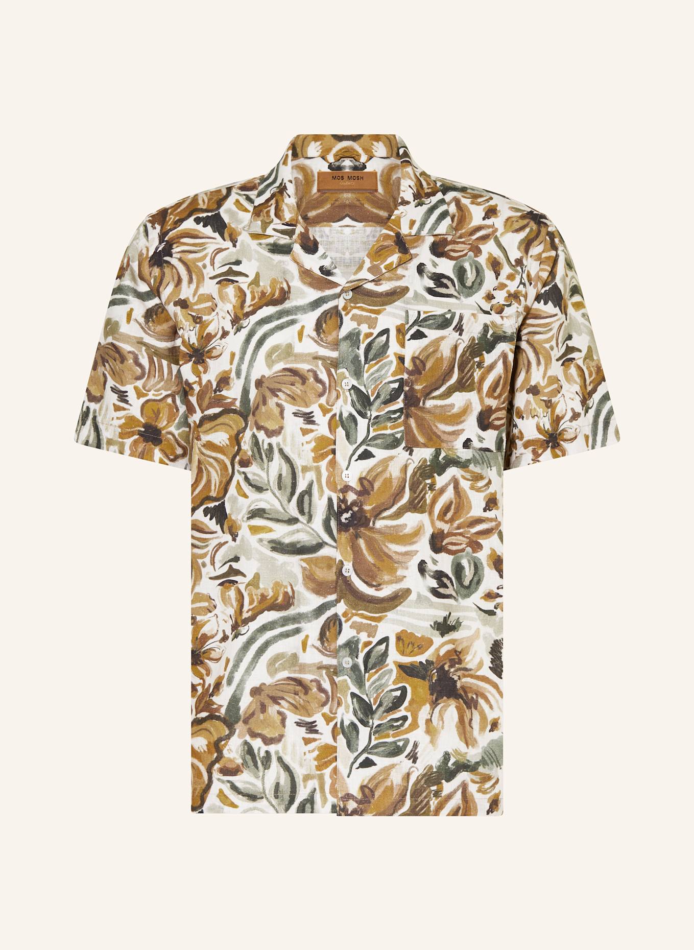 Рубашка для отдыха mmgbabel, удобная посадка с льном Mos Mosh Gallery, мультиколор
Рубашка для отдыха mmgbabel, удобная посадка с льном Mos Mosh Gallery, мультиколор