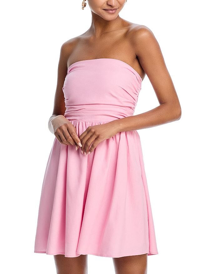 Мини-платье без бретелей - эксклюзив AQUA, розовый
Мини-платье без бретелей - эксклюзив AQUA, розовый