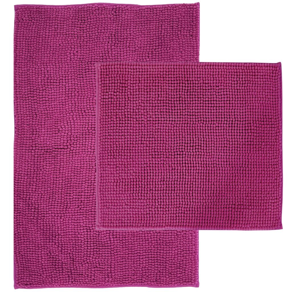Набор ковриков для ванной из синели SunDeluxe, 2 шт. фиолетового цвета, 50 x 80 см + 45 x 50 см, нескользящий мохнатый коврик для ванной Wellness, впитывающий и пушистый коврик для ванной DILUMA, фиолетовый
Набор ковриков для ванной из синели SunDeluxe, 2 шт. фиолетового цвета, 50 x 80 см + 45 x 50 см, нескользящий мохнатый коврик для ванной Wellness, впитывающий и пушистый коврик для ванной DILUMA, фиолетовый