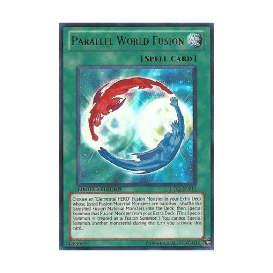 CCG Слияние параллельных миров (очень редкий), Yu-Gi-Oh - Legendary Collection 2 - Singles
CCG Слияние параллельных миров (очень редкий), Yu-Gi-Oh - Legendary Collection 2 - Singles