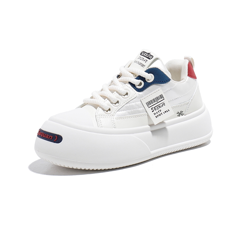 Детские скейтерские кроссовки для подростков YUZHAOLIN, бежевый/красный 
Детские скейтерские кроссовки для подростков YUZHAOLIN, бежевый/красный