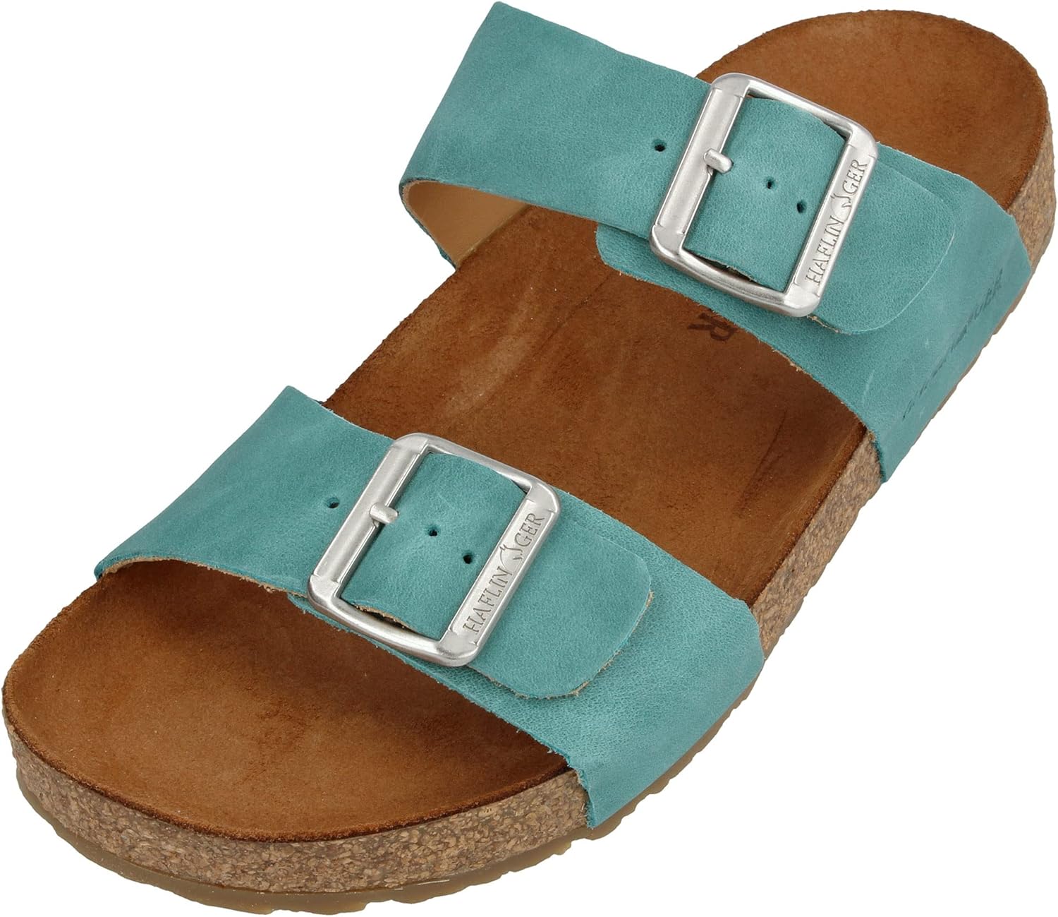 HAFLINGER Andrea Elegant кожаные сандалии с резиновой подошвой и корковой латексной стелькой Unisex, Aqua Country
HAFLINGER Andrea Elegant кожаные сандалии с резиновой подошвой и корковой латексной стелькой Unisex, Aqua Country
