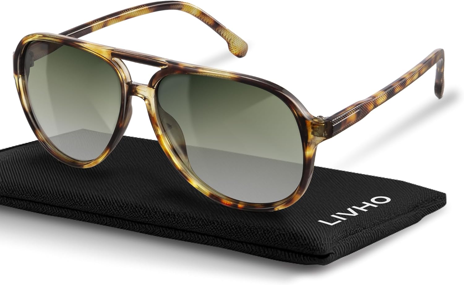 livho Модные поляризованные солнцезащитные очки-авиаторы для женщин и мужчин, ретро-солнцезащитные очки для женщин и мужчин 2025, большие солнцезащитные очки с защитой от УФ-излучения, Olive Tortoise/Gradient Green
livho Модные поляризованные солнцезащитные очки-авиаторы для женщин и мужчин, ретро-солнцезащитные очки для женщин и мужчин 2025, большие солнцезащитные очки с защитой от УФ-излучения, Olive Tortoise/Gradient Green