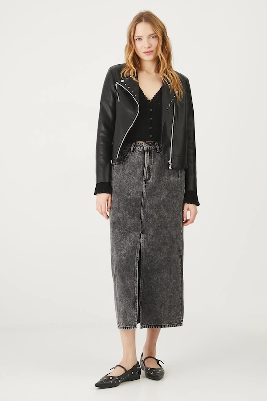 Джинсовая хлопковая юбка Medicine, серый
Джинсовая хлопковая юбка Medicine, серый