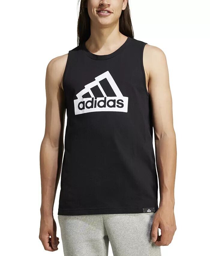 Мужская майка Modern Essentials Regular-Fit с графическим логотипом adidas, черный
Мужская майка Modern Essentials Regular-Fit с графическим логотипом adidas, черный