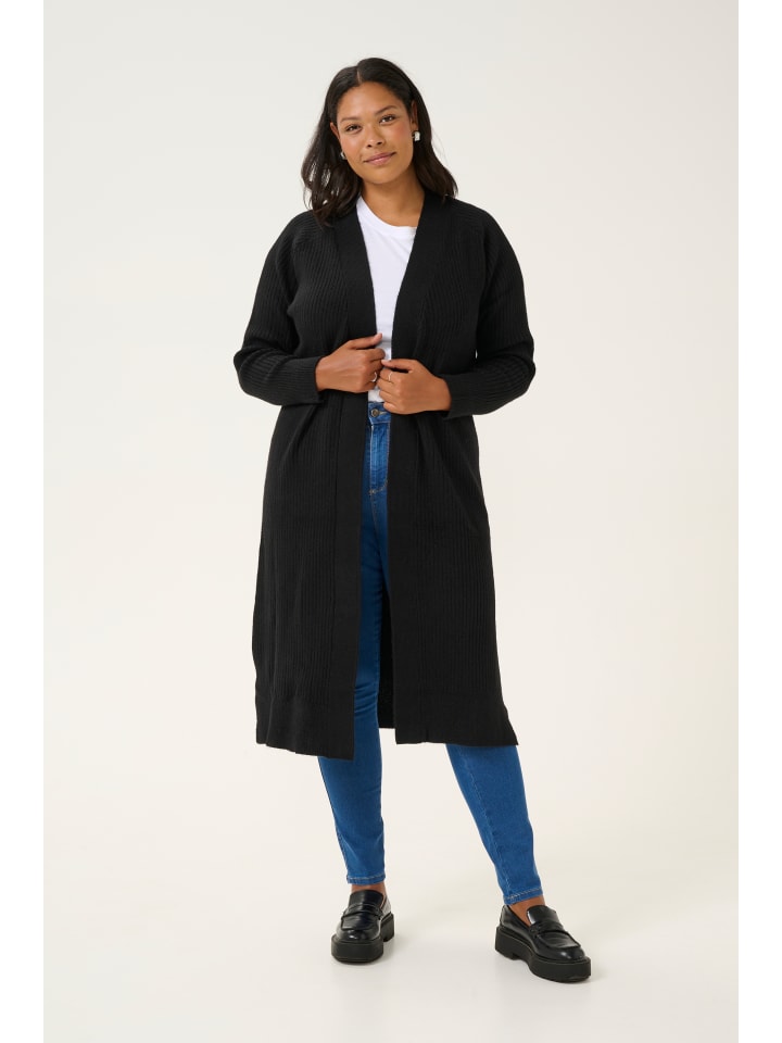 KAFFE curve Кардиган KCrinye свободного кроя, черный
KAFFE curve Кардиган KCrinye свободного кроя, черный