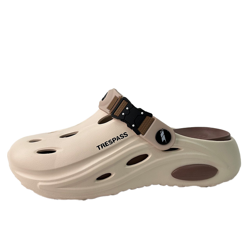 TRESPASS Клоги мужские бежево-коричневые, цвет Beige Brown 
TRESPASS Клоги мужские бежево-коричневые, цвет Beige Brown