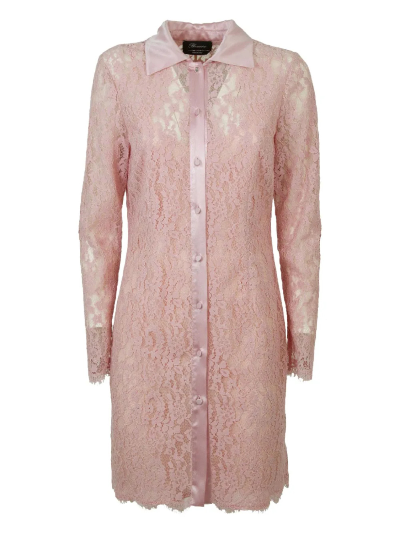 Платье Blumarine с кружевным воротником и острыми краями, розовый
Платье Blumarine с кружевным воротником и острыми краями, розовый