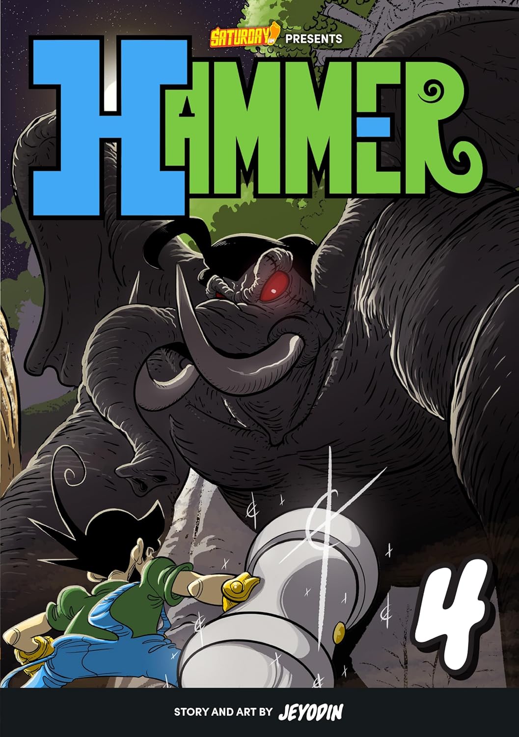 Hammer, Volume 4: Stud vs. The Jungle King (Saturday AM TANKS / Hammer, 4) (Rockport Publishers)
Hammer, Volume 4: Stud vs. The Jungle King (Saturday AM TANKS / Hammer, 4) (Rockport Publishers)