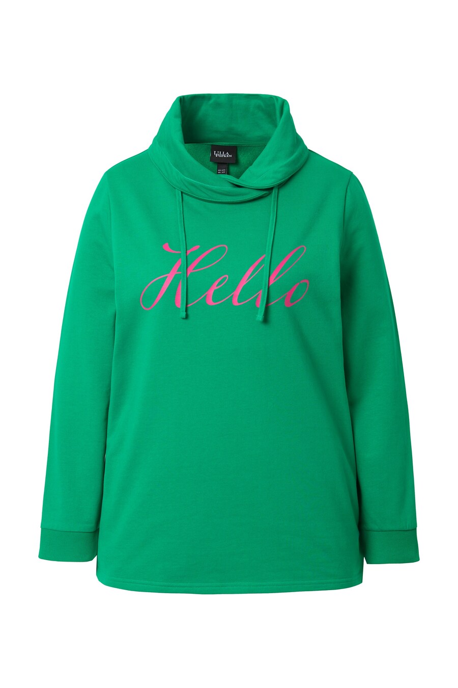 Толстовка Ulla Popken, темно-зеленый
Толстовка Ulla Popken, темно-зеленый