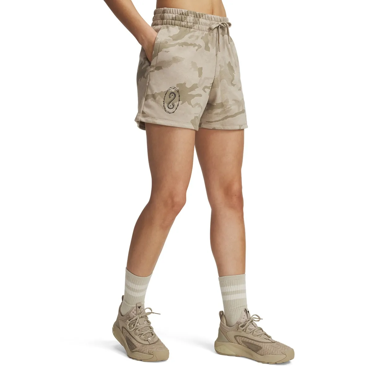 Женские шорты Pjt Rck Terry Short Under Armour, зеленый
Женские шорты Pjt Rck Terry Short Under Armour, зеленый