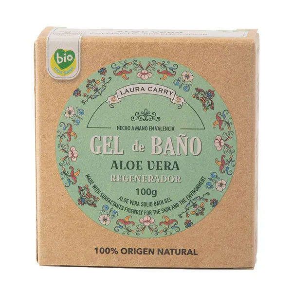 Регенерирующее мыло Laura Carry Gel De Baño Aloe Vera Yerbas Vivas, 100 g
Регенерирующее мыло Laura Carry Gel De Baño Aloe Vera Yerbas Vivas, 100 g