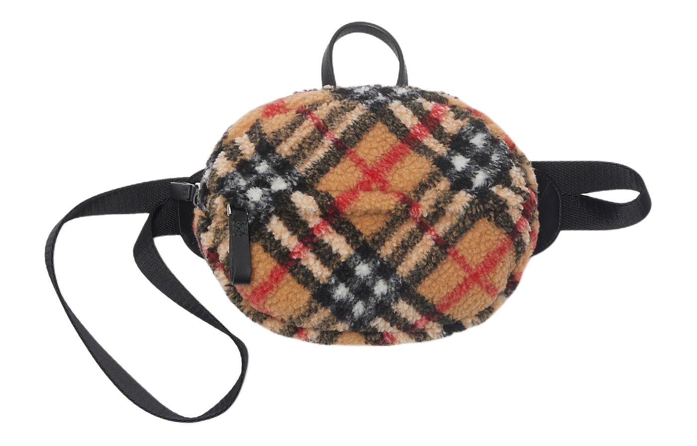 Burberry Детский поясной рюкзак из полиэстера разноцветный 
Burberry Детский поясной рюкзак из полиэстера разноцветный