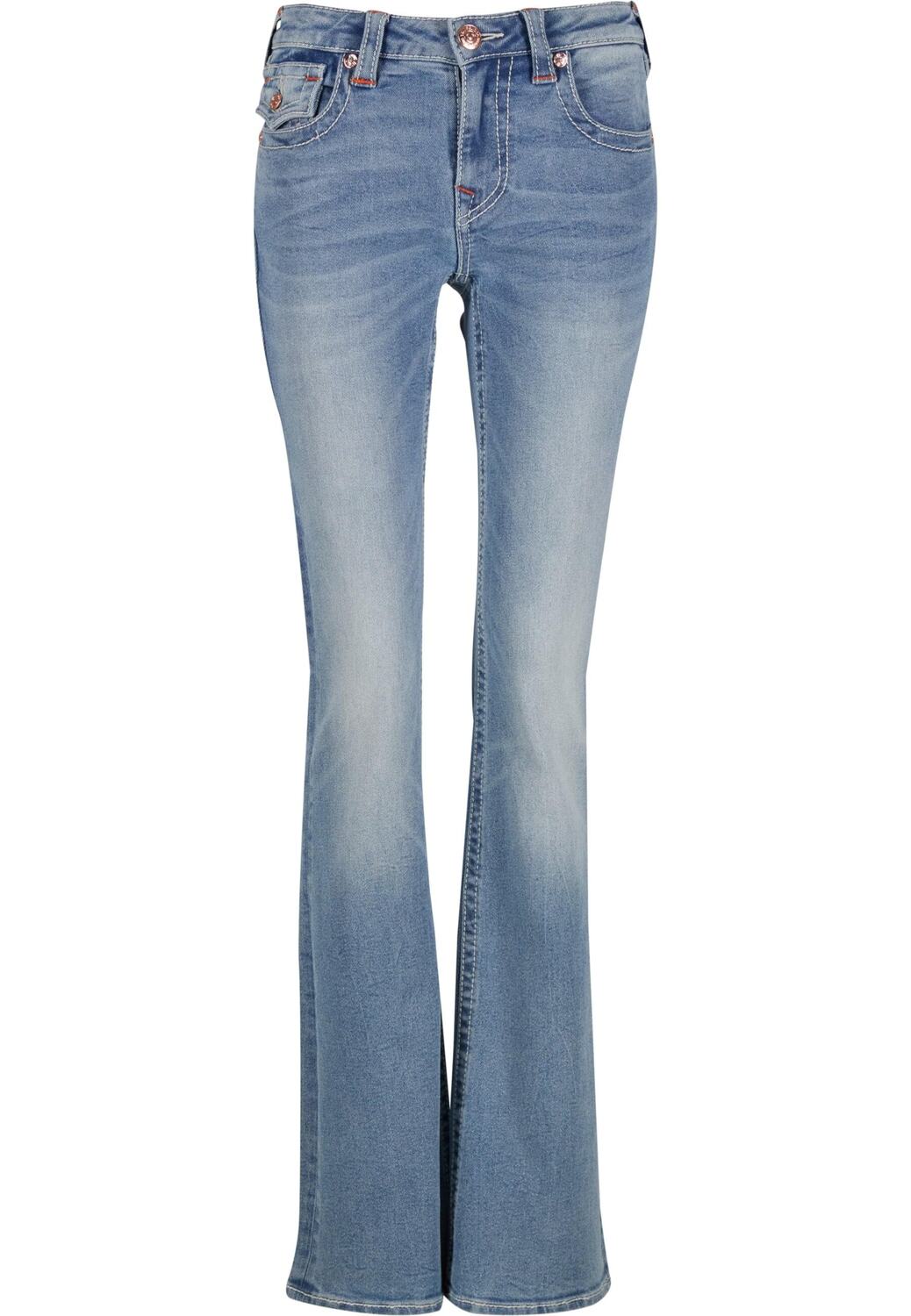 True Religion Расклешенные джинсы 'Becca' в светло-голубом цвете
True Religion Расклешенные джинсы 'Becca' в светло-голубом цвете