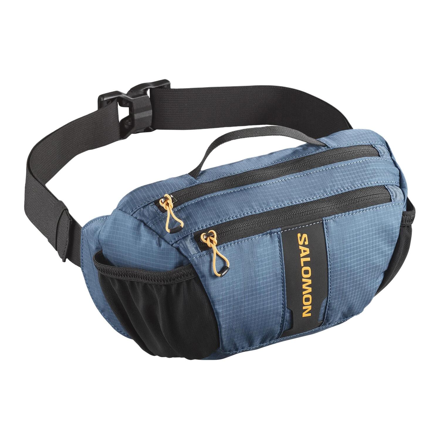SALOMON Унисекс поясная сумка сине-черная, Blue & Black 
SALOMON Унисекс поясная сумка сине-черная, Blue & Black