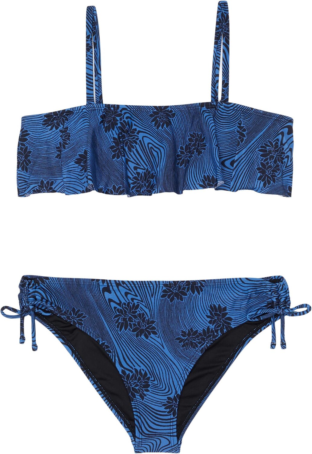 Купальник O'Neill Kids Winter Waves Ruffle Bralette Set, цвет Classic Blue 
Купальник O'Neill Kids Winter Waves Ruffle Bralette Set, цвет Classic Blue