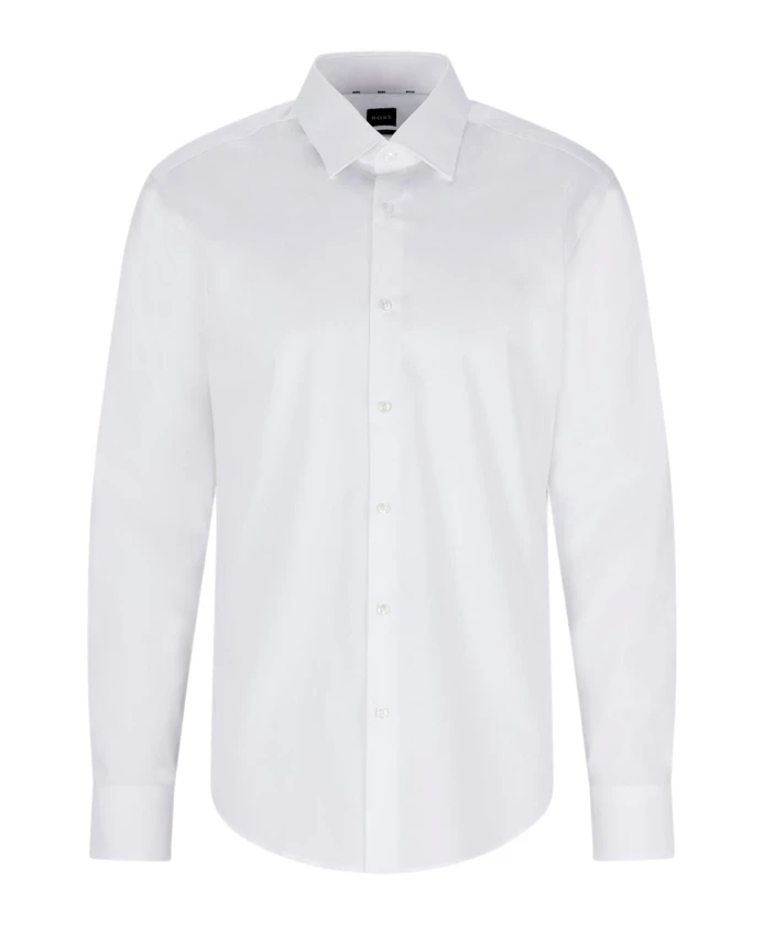 Деловая рубашка прямого кроя, белая. Hugo, белый
Деловая рубашка прямого кроя, белая. Hugo, белый