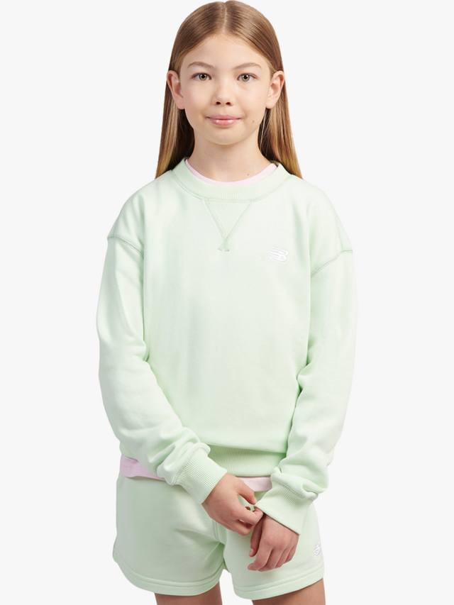 Детский худи с длинными рукавами и маленьким логотипом из френч терри New Balance, Melon Water
Детский худи с длинными рукавами и маленьким логотипом из френч терри New Balance, Melon Water