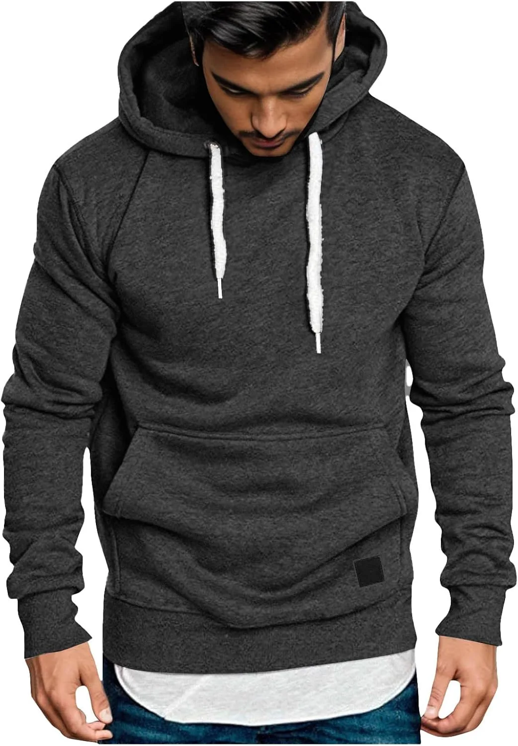 Толстовка Fall с капюшоном для мужчин, легкая, с длинными рукавами и кулиской
Толстовка Fall с капюшоном для мужчин, легкая, с длинными рукавами и кулиской