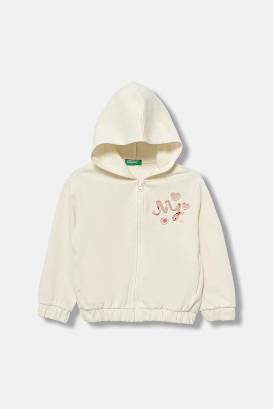 Детская хлопковая толстовка United Colors Of Benetton, бежевый
Детская хлопковая толстовка United Colors Of Benetton, бежевый