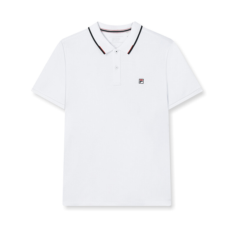 Рубашка поло мужская белая Fila, белый 
Рубашка поло мужская белая Fila, белый
