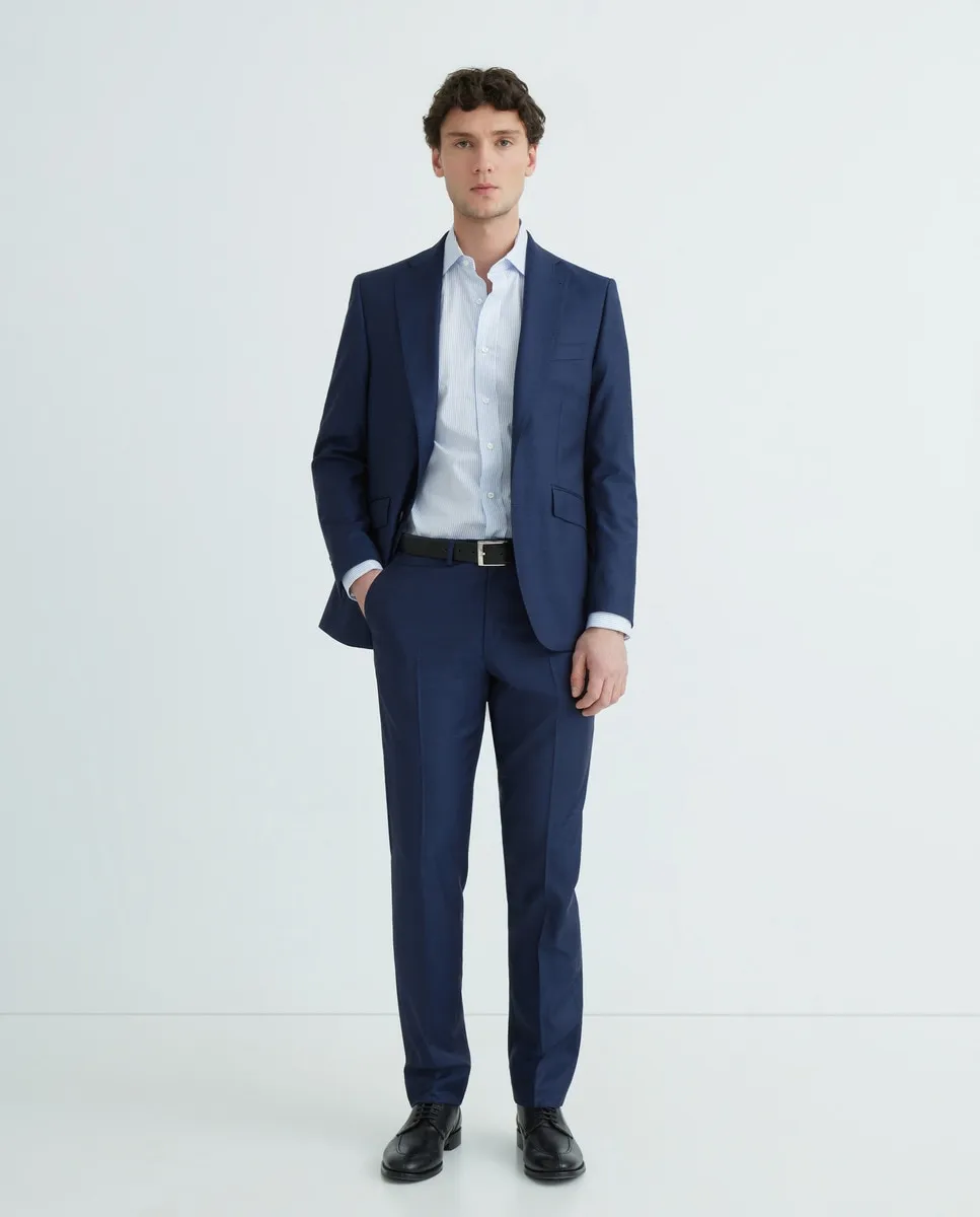 Мужская классическая рубашка с длинным рукавом в полоску Mirto, синий
Мужская классическая рубашка с длинным рукавом в полоску Mirto, синий