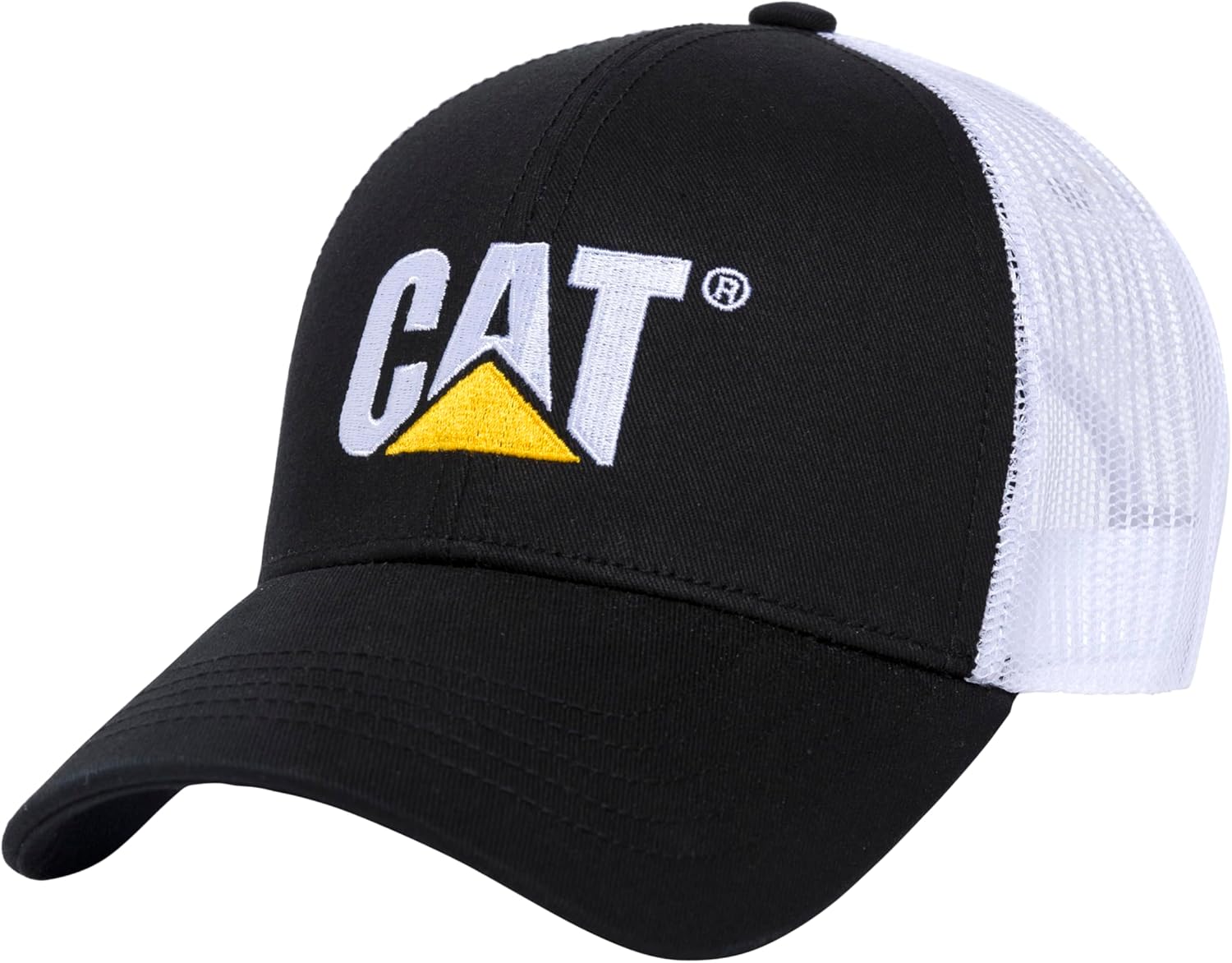 Мужская кепка CAT с вышитым логотипом спереди и контрастной сетчатой спинкой на пластиковой застежке snapback, Black White
Мужская кепка CAT с вышитым логотипом спереди и контрастной сетчатой спинкой на пластиковой застежке snapback, Black White