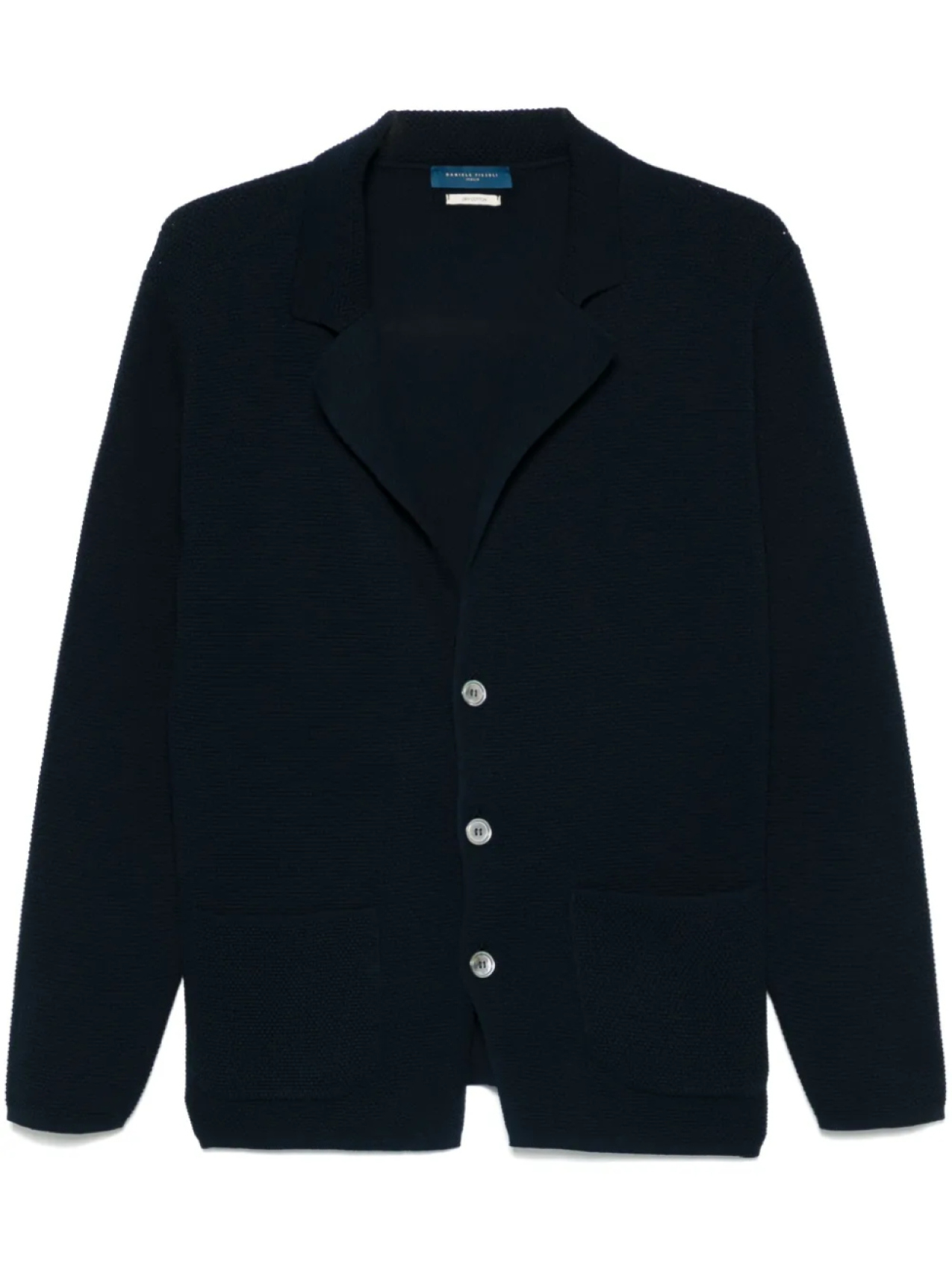 Фактурный кардиган Daniele Fiesoli, синий
Фактурный кардиган Daniele Fiesoli, синий