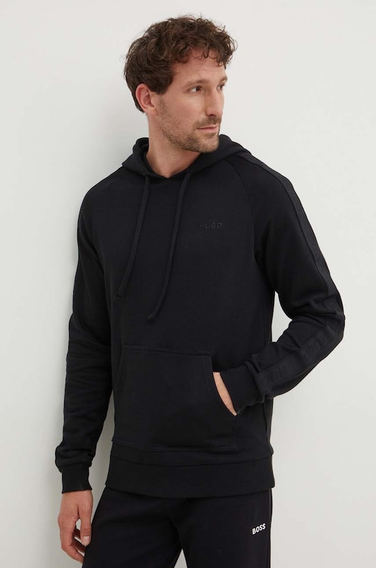 Хлопковая толстовка Hugo, черный
Хлопковая толстовка Hugo, черный