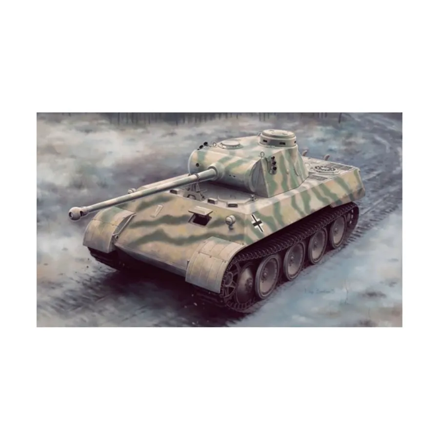 Пантера Аусф. Д В2, Dragon Models - '39 to '45 Series - Germany (1:35)
Пантера Аусф. Д В2, Dragon Models - '39 to '45 Series - Germany (1:35)