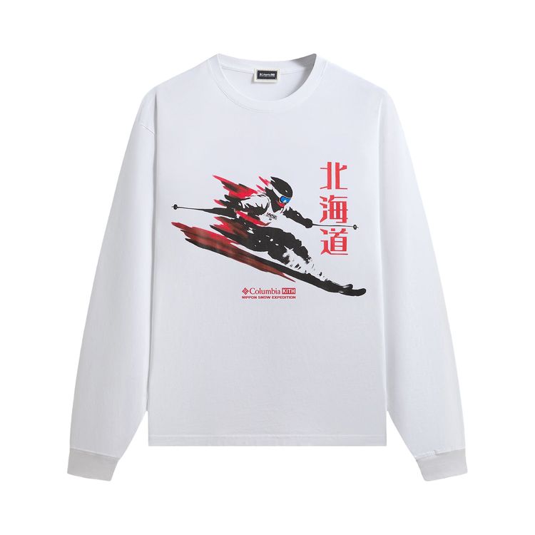 Винтажная футболка с длинными рукавами Kith For Columbia Skier, белый
Винтажная футболка с длинными рукавами Kith For Columbia Skier, белый
