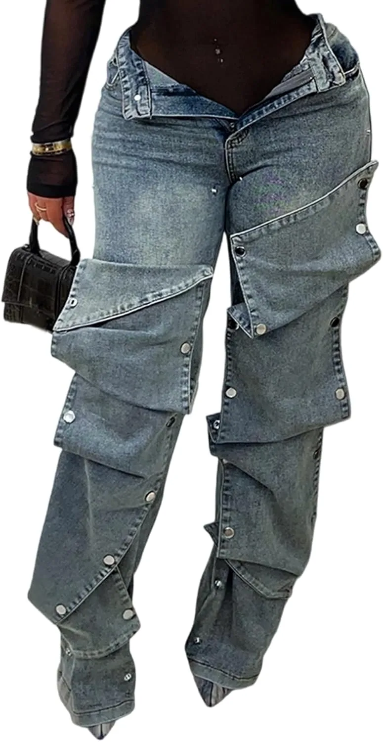 Женские джинсы DINGANG с высокой талией, прямые, мешковатые, с потертостями
Женские джинсы DINGANG с высокой талией, прямые, мешковатые, с потертостями