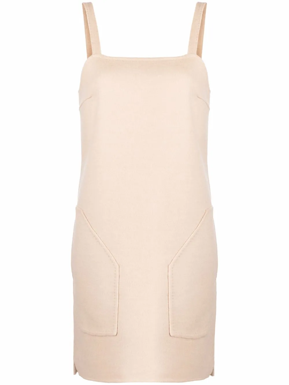 Платье мини без рукавов с квадратным вырезом MAX MARA, нейтральный
Платье мини без рукавов с квадратным вырезом MAX MARA, нейтральный