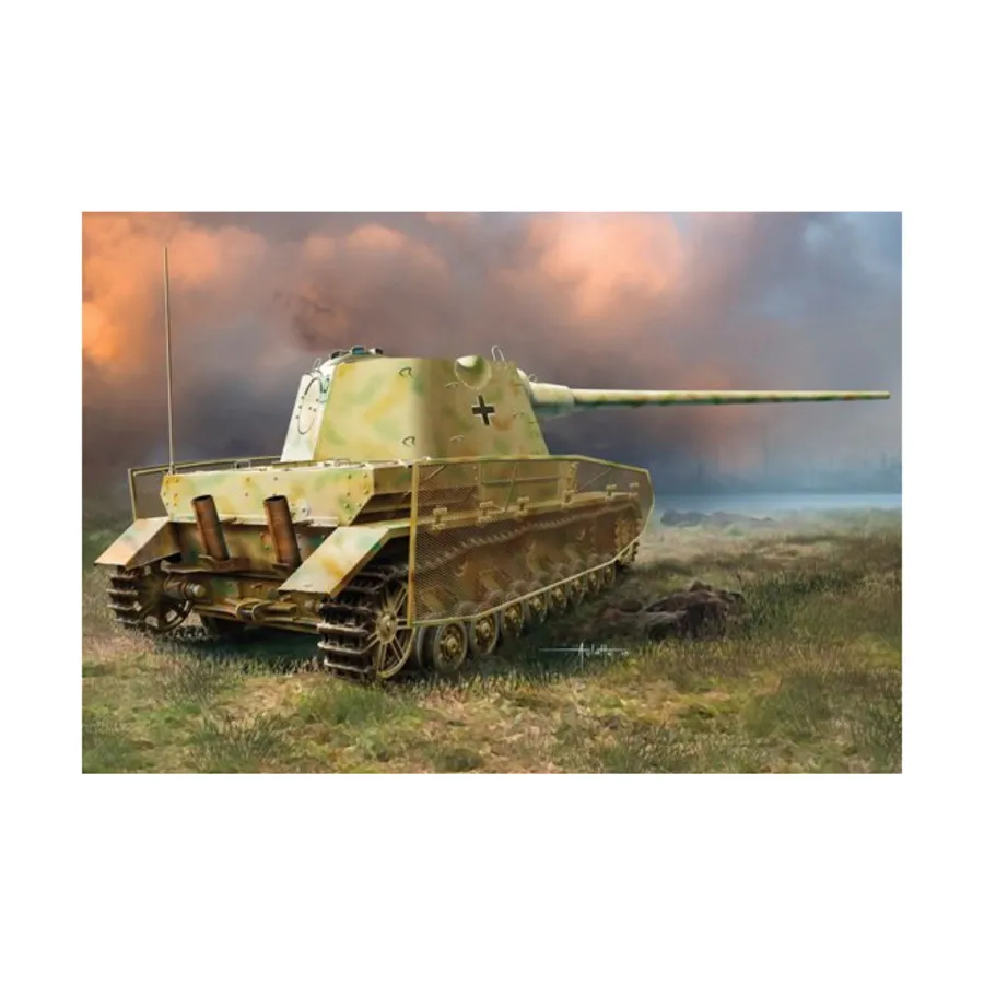 Pz.Kpfw.IV с башней Panther F, Dragon Models - '39 to '45 Series - Germany (1:35) 
Pz.Kpfw.IV с башней Panther F, Dragon Models - '39 to '45 Series - Germany (1:35)