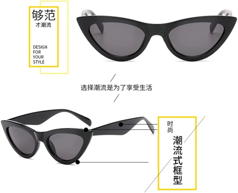 Солнцезащитные очки «кошачий глаз» для женщин, треугольные солнцезащитные очки для женщин, очки с защитой от УФ-излучения из поликарбоната, дорожные очки generic, 1
Солнцезащитные очки «кошачий глаз» для женщин, треугольные солнцезащитные очки для женщин, очки с защитой от УФ-излучения из поликарбоната, дорожные очки generic, 1