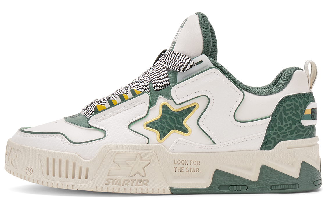 Волна 90-х Маленькая Черепашка Противоскользящие Износостойкие Низкие Кроссовки для Скейтбординга Мужские Бело-Зеленые STARTER
Волна 90-х Маленькая Черепашка Противоскользящие Износостойкие Низкие Кроссовки для Скейтбординга Мужские Бело-Зеленые STARTER