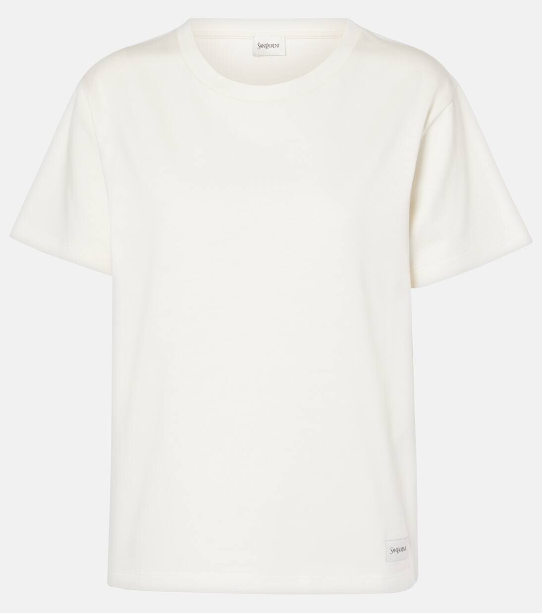 Футболка из хлопкового трикотажа Saint Laurent, цвет naturel
Футболка из хлопкового трикотажа Saint Laurent, цвет naturel