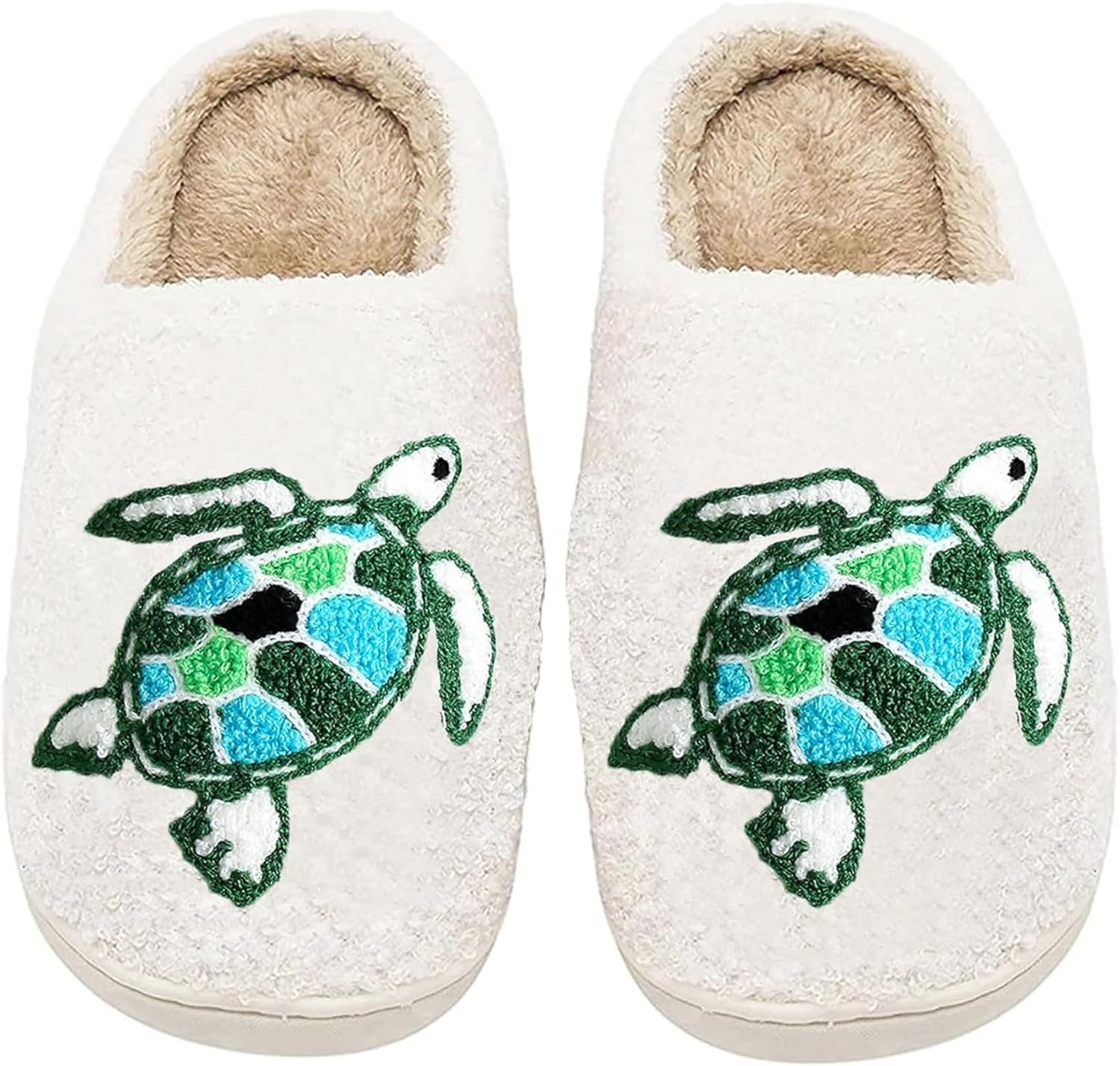 Тапочки WIRETRAN для женщин и мужчин с мягкой подошвой с эффектом памяти, пушистые зимние теплые домашние тапочки, Turtle
Тапочки WIRETRAN для женщин и мужчин с мягкой подошвой с эффектом памяти, пушистые зимние теплые домашние тапочки, Turtle