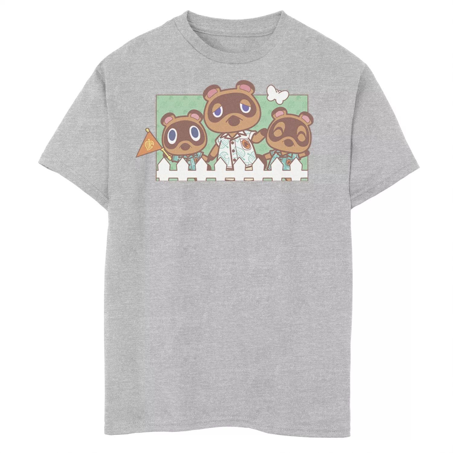 Футболка с рисунком «Семейный портрет» для мальчиков 8–20 лет Animal Crossing New Horizons Nook Licensed Character 
Футболка с рисунком «Семейный портрет» для мальчиков 8–20 лет Animal Crossing New Horizons Nook Licensed Character