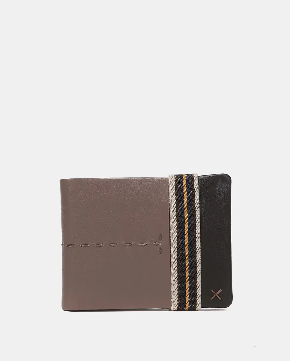Мужской кошелек Oceans Diary из кожи с защитой от RFID серо-коричневого цвета Abbacino, цвет Topo
Мужской кошелек Oceans Diary из кожи с защитой от RFID серо-коричневого цвета Abbacino, цвет Topo