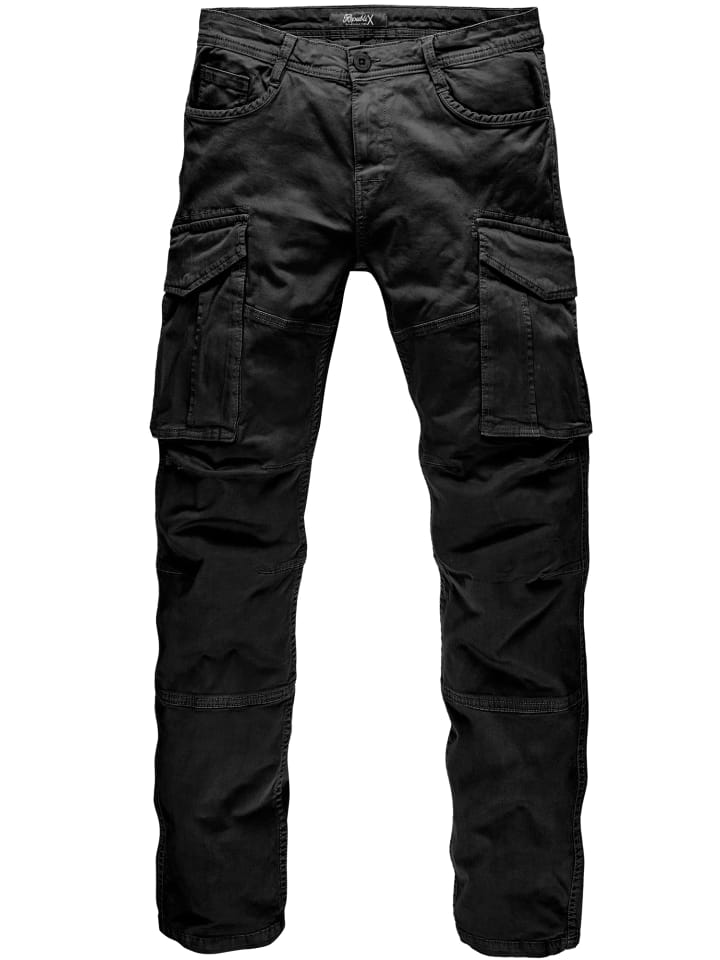 Брюки чинос REPUBLIX, черный 
Брюки чинос REPUBLIX, черный