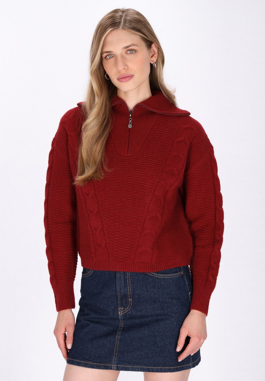 Джемпер DreiMaster Jumper, Red Wine/Dark Red
Джемпер DreiMaster Jumper, Red Wine/Dark Red