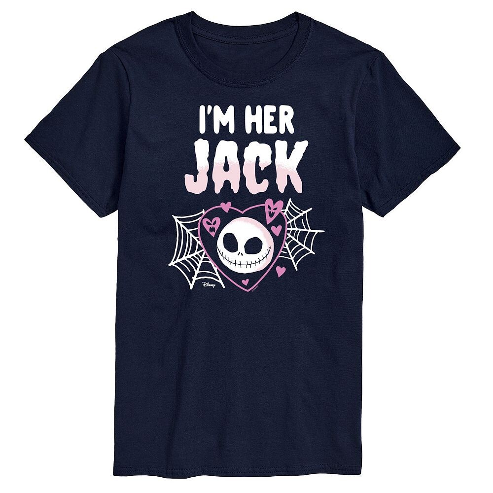Мужская футболка Disney's Nightmare Before Christmas с рисунком I’m Her Jack, темно-синий
Мужская футболка Disney's Nightmare Before Christmas с рисунком I’m Her Jack, темно-синий