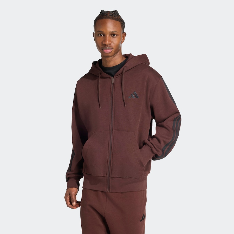 Спортивная толстовка с капюшоном на молнии ADIDAS SPORTSWEAR, коричневый
Спортивная толстовка с капюшоном на молнии ADIDAS SPORTSWEAR, коричневый
