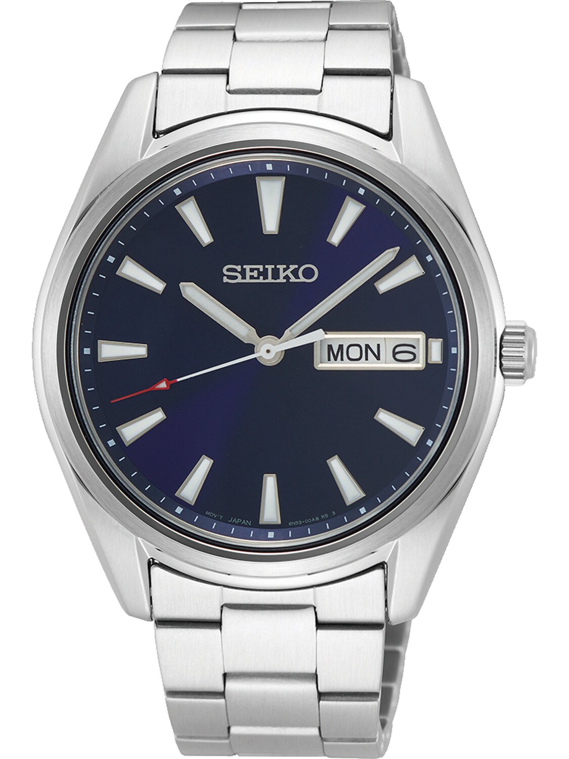 SEIKO Серебряные аналоговые часы
SEIKO Серебряные аналоговые часы